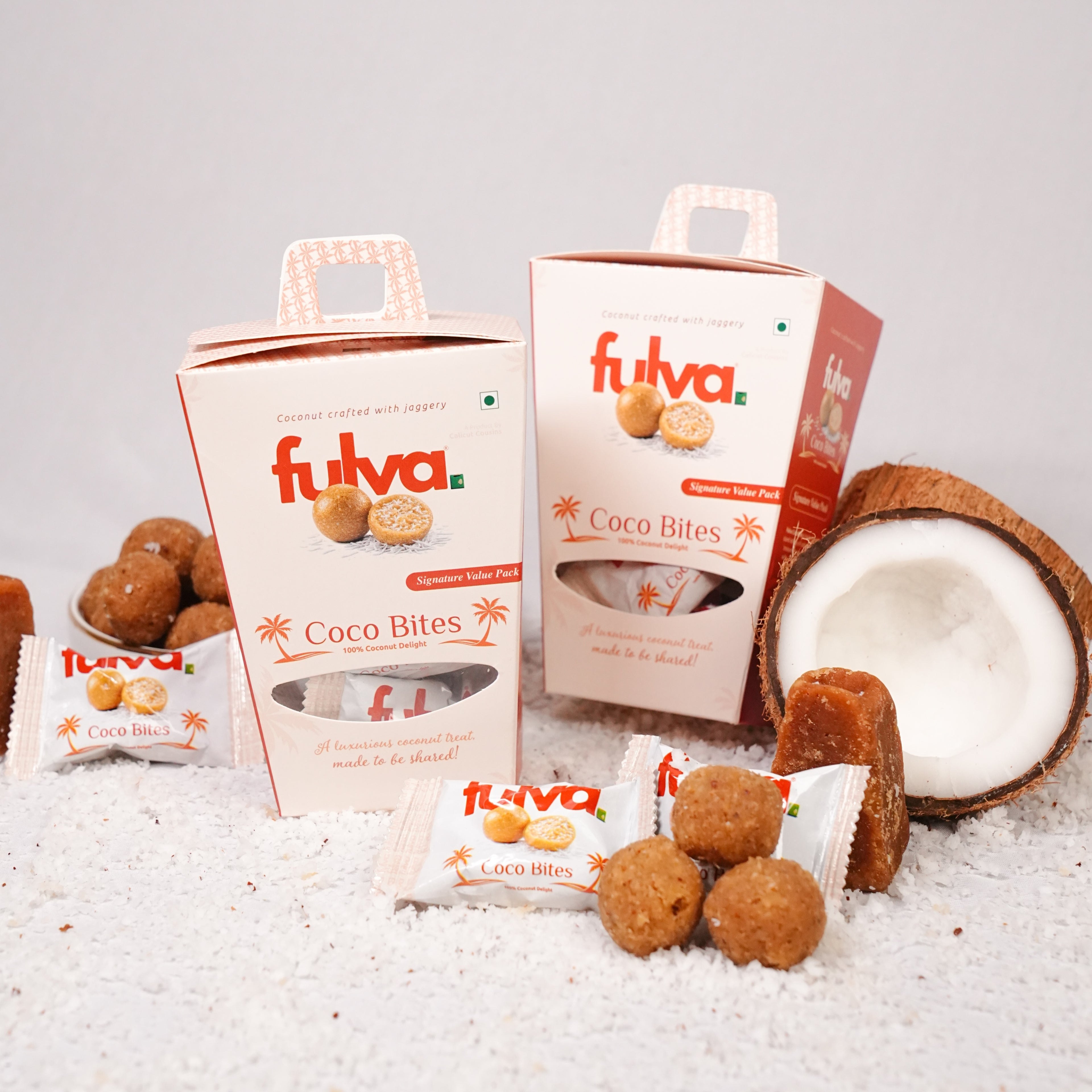Cocobites – Signature Value Pack x5 | 100% Coconut Delight (10×5 = 50 bites)