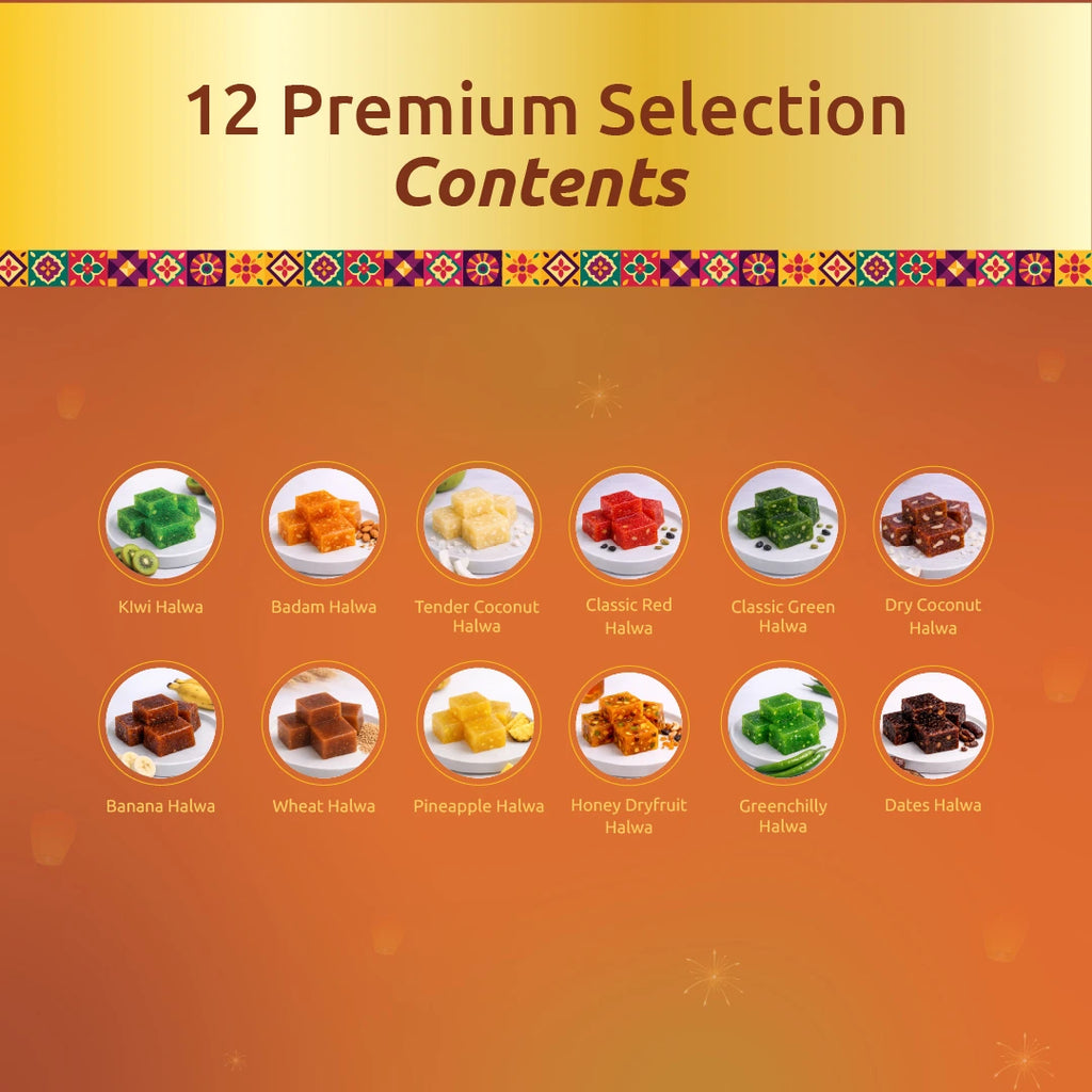 Diwali Treats - 12 Varieties of Calicut Halwa