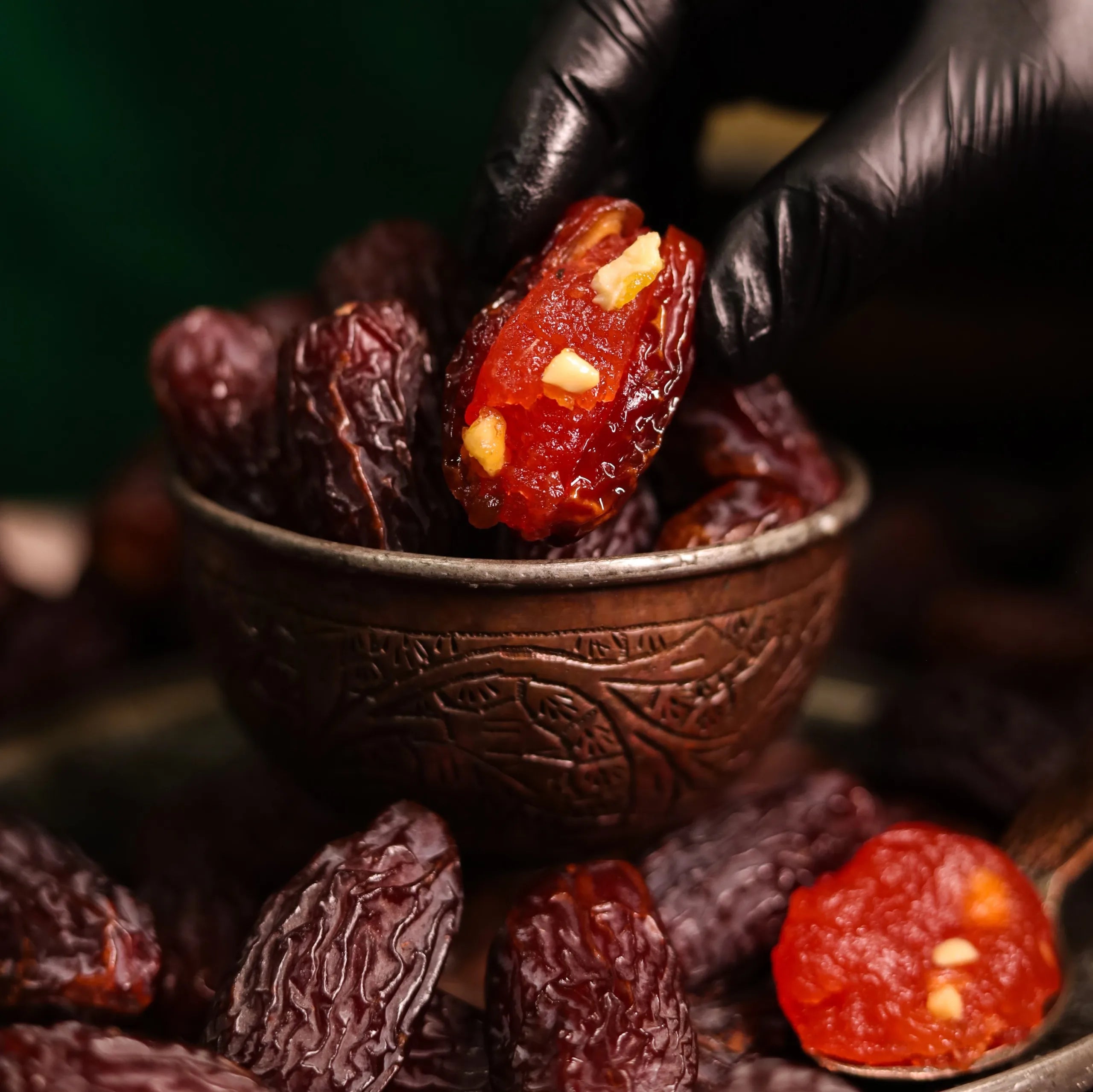 Halwa Stuffed Medjool Dates