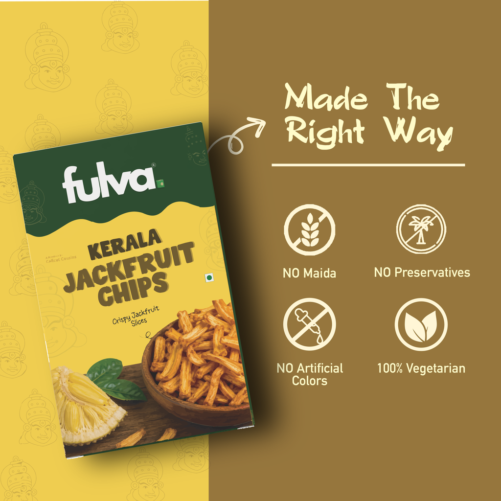 Kerala Jackfruit Chips Pack of 4