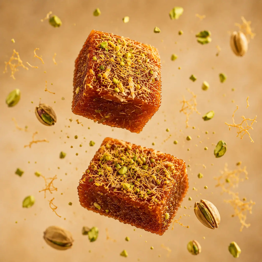 Pistachio Kunafa Halwa
