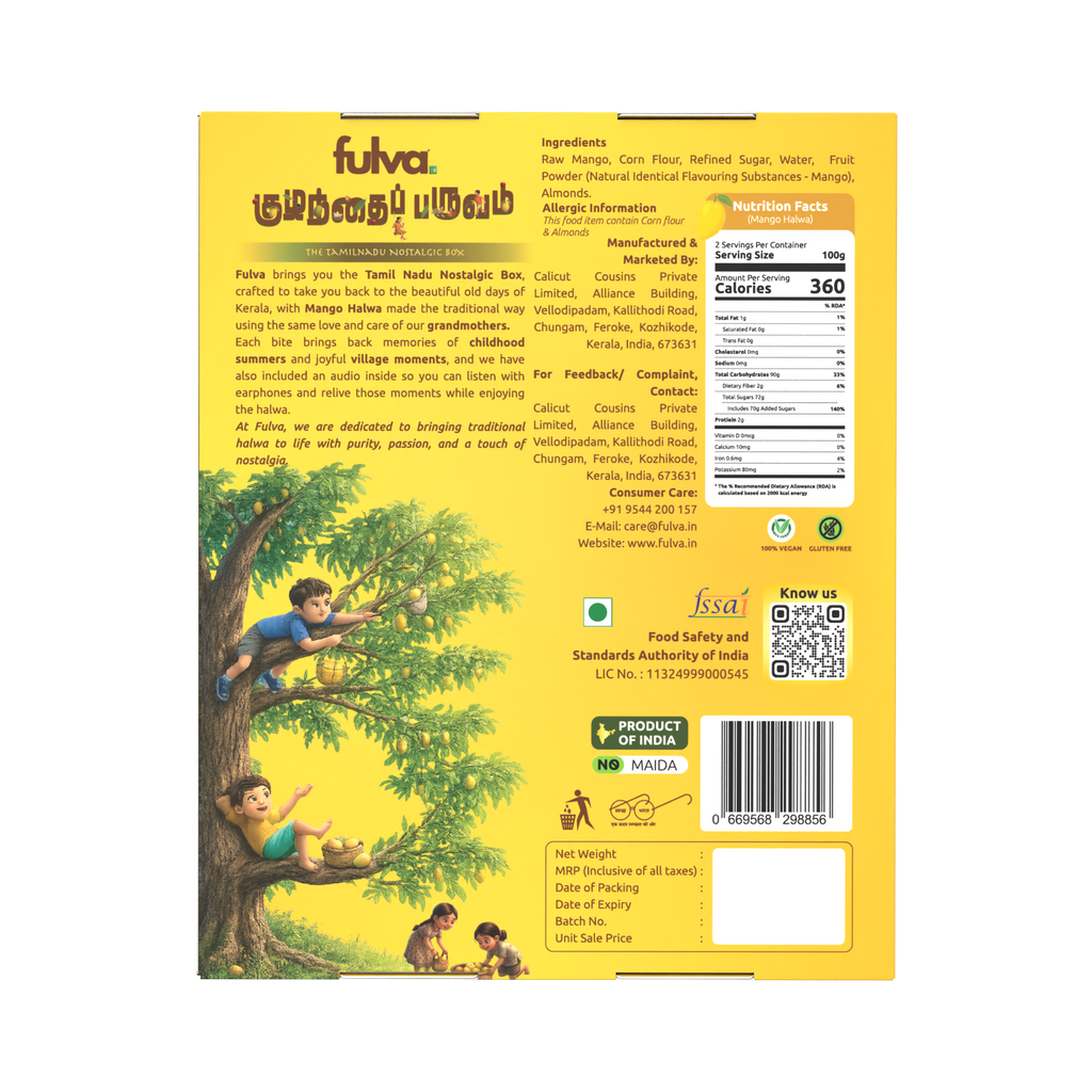 Mango Halwa - Tamil Nadu Nostalgic Box