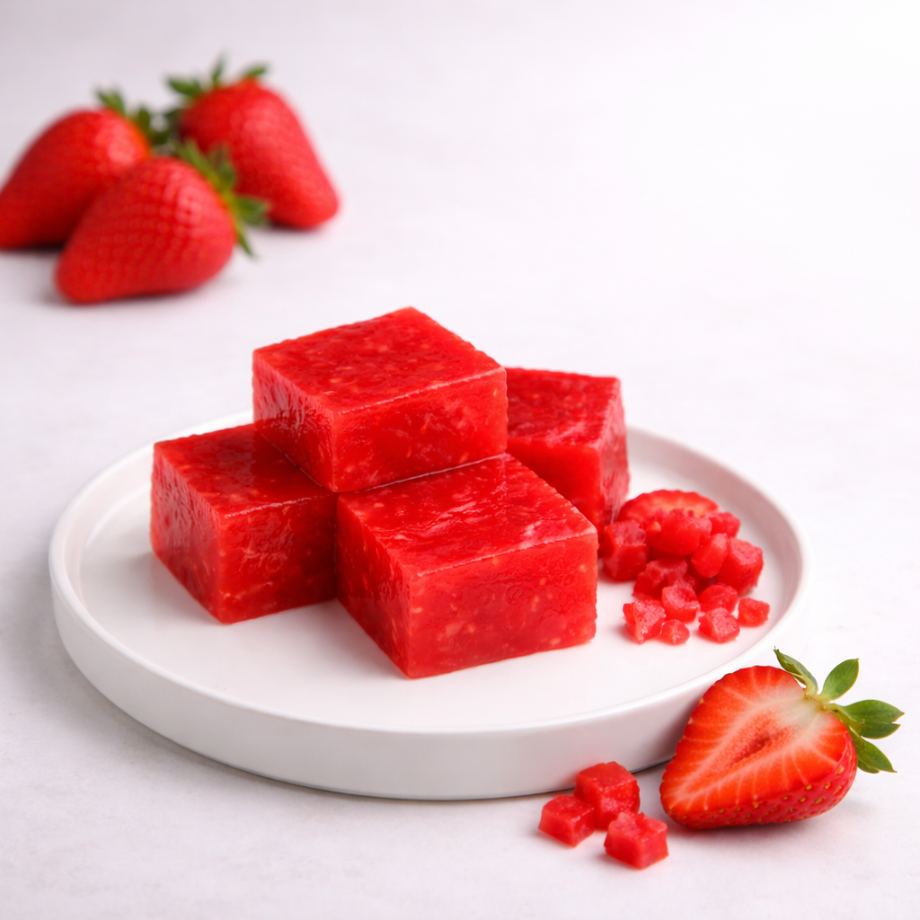 Strawberry Halwa - Kozhikoden Halwa