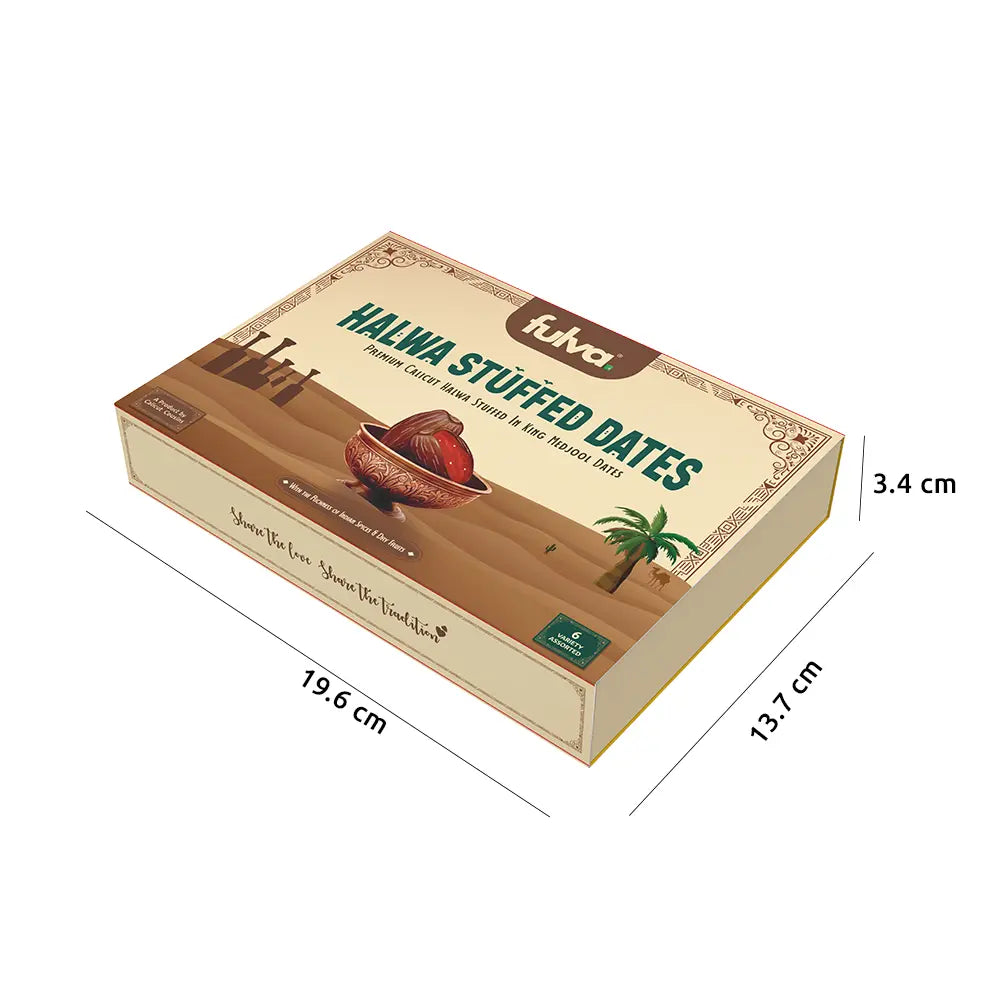 Halwa Stuffed Medjool Dates