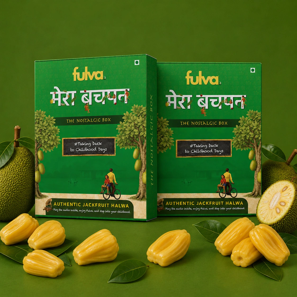 Jackfruit Hindi In Green Bg